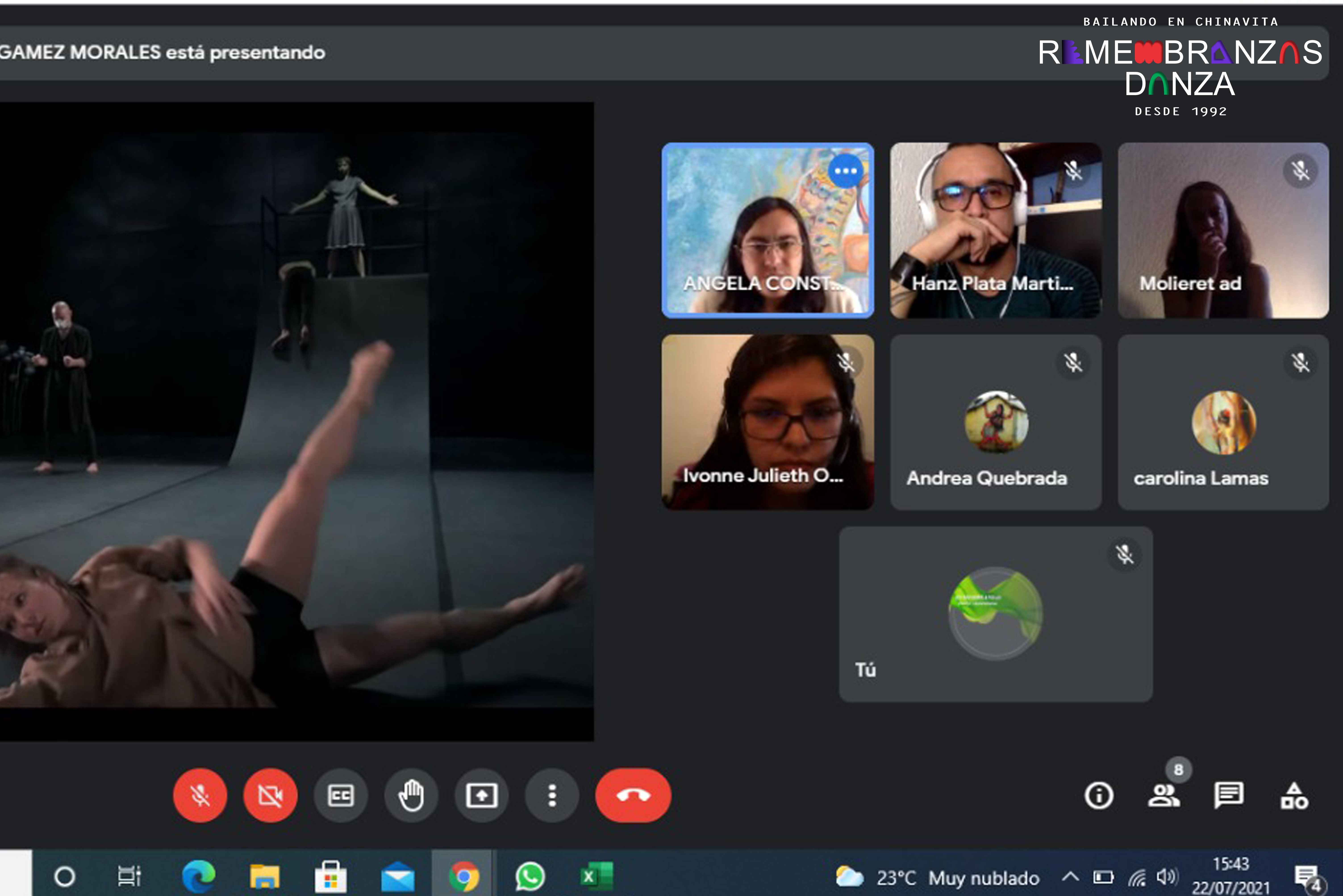 Remembranzas Danza: Silencio en Movimiento