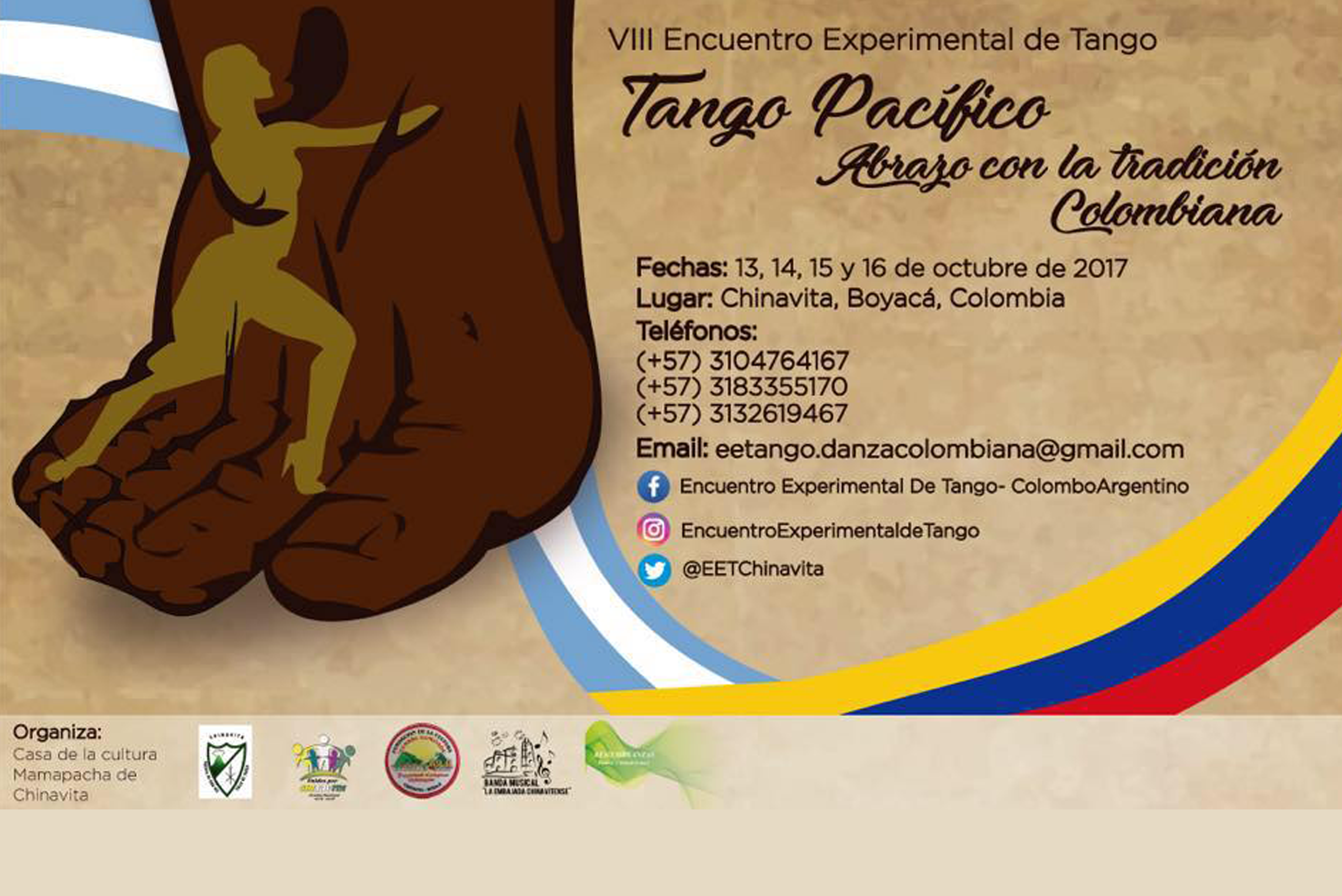 VIII Encuentro Experimental de Tango: Tango pacífico, abrazo con la tradición colombiana