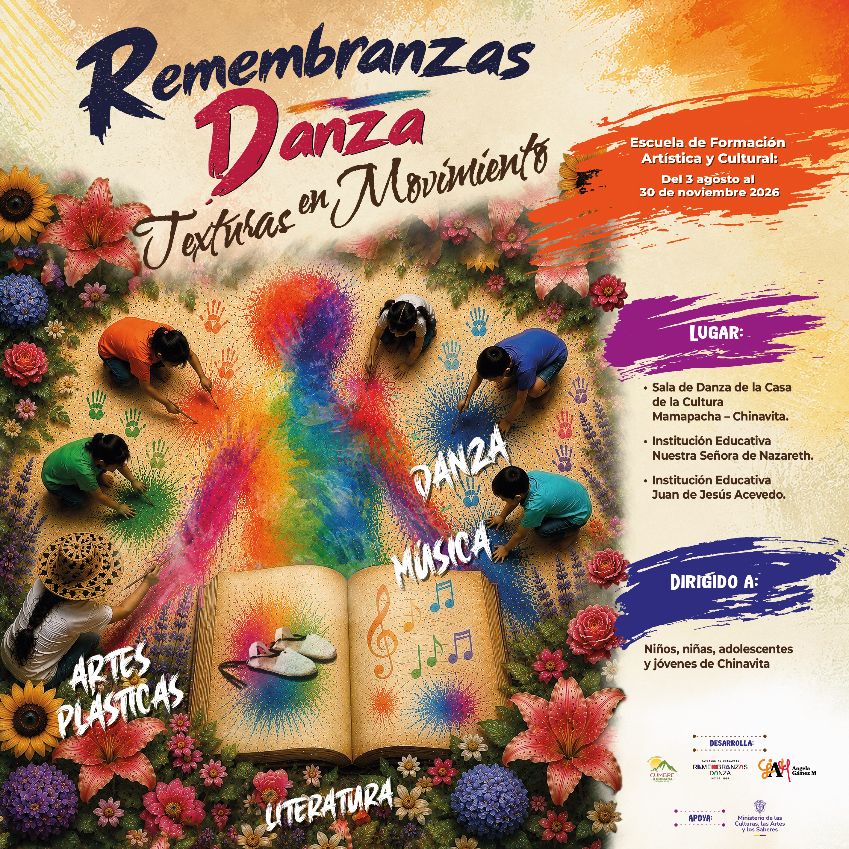 Remembranzas danza: Texturas en Movimiento